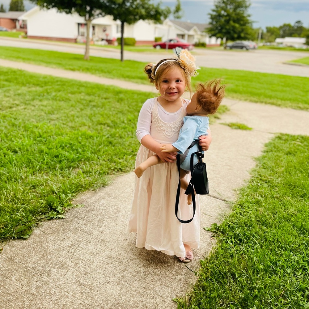 Beautiful Pale Pink Dollcake dress size 3 Halter